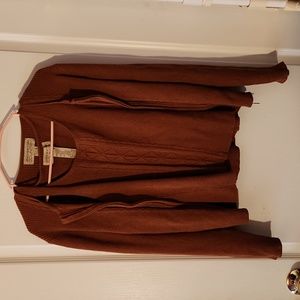 Jones New York Country cardigan and tank